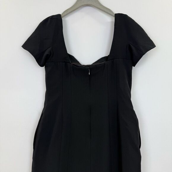 A.L.C. Black Midi Dress - Picture 11 of 13